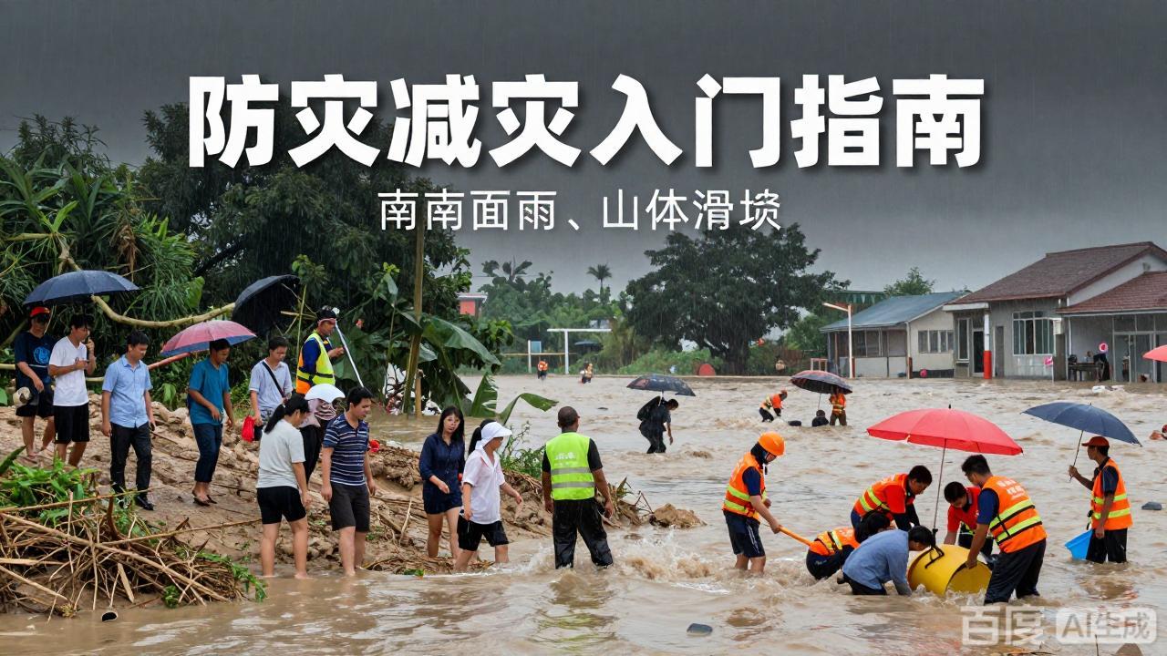 防灾减灾入门指南:关键时刻能保命的几个常识